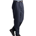 Men's Microfiber Pleated Front Pants